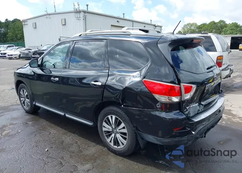 2017 Nissan Pathfinder Sl from USA, damaged, VIN 5N1DR2MM7HC687029